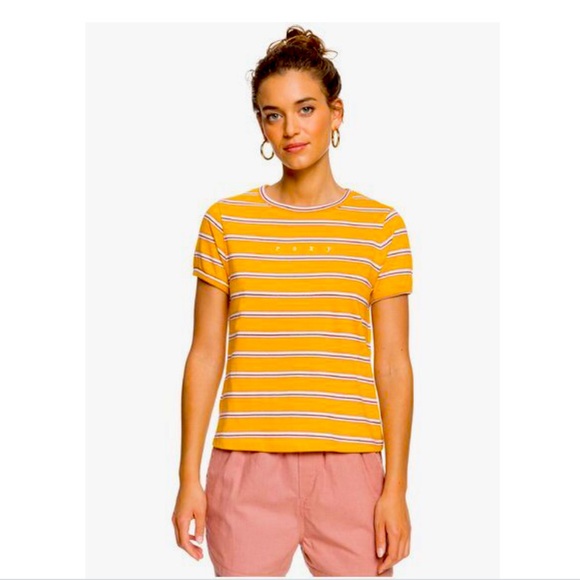 Roxy Embroidered T-Shirt - Picture 1 of 5